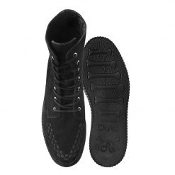 F9710 Women Black Suede 7-Eye Viva II Boot