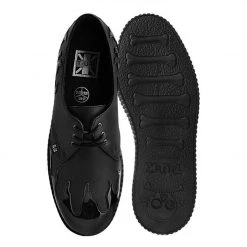 F9813 Black TUKskin™ & Patent Flame Creeper