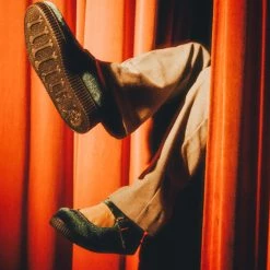 F9869L Emerald Velvet Viva II Mary Jane Women