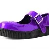 F9901L Purple Metallic TUKSkin™ Viva II Mary Jane Women