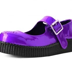 F9901L Purple Metallic TUKSkin™ Viva II Mary Jane Women