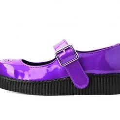 F9901L Purple Metallic TUKSkin™ Viva II Mary Jane Women