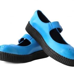 F9918L Women Teal TUKSkin™ Viva II Mary Jane