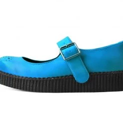 F9918L Women Teal TUKSkin™ Viva II Mary Jane