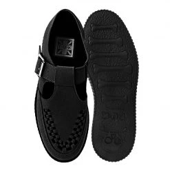 F9954 Women Black Faux Suede Viva II Sandal