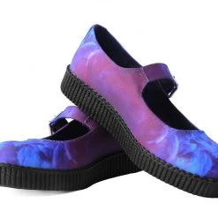 F9989L Purple & Blue Viva II Cloud Mary Jane