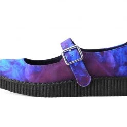 F9989L Purple & Blue Viva II Cloud Mary Jane