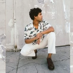 H3002 Burgundy Leather T.U.K. RED Gibson