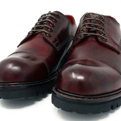 H3002 Burgundy Leather T.U.K. RED Gibson