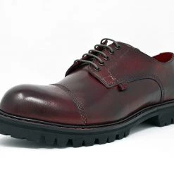 H3002 Burgundy Leather T.U.K. RED Gibson