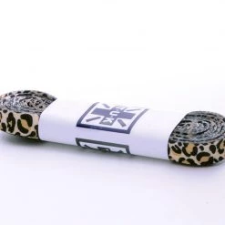 LC001-75-LEO Women 75 CM Leopard Flat Laces
