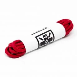 LC006-75-RED 75 CM Red Round Laces