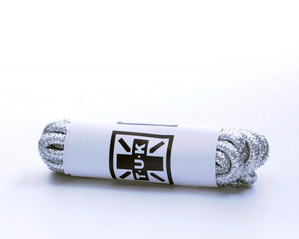 LC013-120SLV 120 CM Silver Round Laces