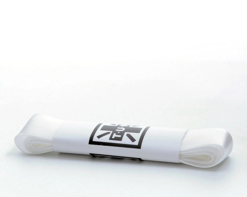 LC018-75-WHS 75 CM White Satin Laces
