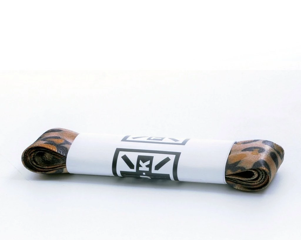 LC021-75-LES 75 CM Leopard Satin Laces