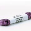LC027-120MPP Women 120 CM Metallic Purple Flat Laces