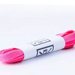 LC031-75-PNK 75 CM Hot Pink Flat Laces