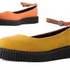A3041L Sunkissed Twist Ballet Ankle Strap Creeper Women