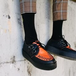 V9817 Black & Orange TUKskin™ Viva High Creeper Women