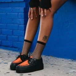 V9817 Black & Orange TUKskin™ Viva High Creeper Women