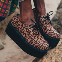 S9791 Leopard Fabric Classic Stratocreeper Women