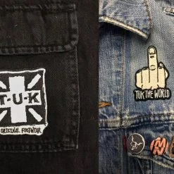 P0075 T.U.K. Embroidered Patch 2-Pack