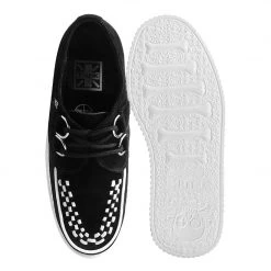 S3081 Black Suede White Interlace Stratocreeper New Arrivals