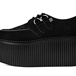 S9789 Women Black Suede Classic Stratocreeper