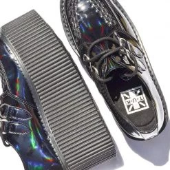 S9790 Women Black Patent Classic Stratocreeper