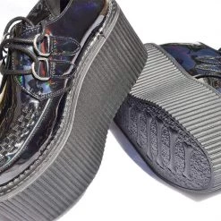 S9790 Women Black Patent Classic Stratocreeper