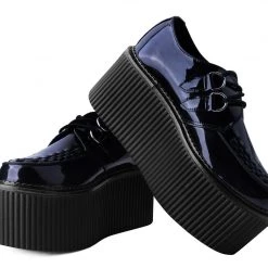 S9790 Women Black Patent Classic Stratocreeper