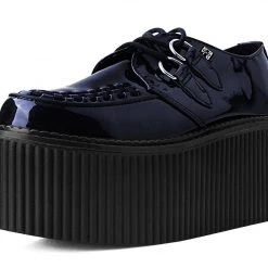 S9790 Women Black Patent Classic Stratocreeper