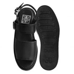 S9966L Black Brush-Off Strato Sandal Women