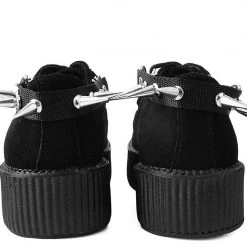 SA04 Vegan Spiked Black Bondage Shoe Straps