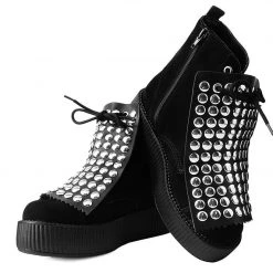 SA08 Disc Studded Boot Apron Vegan