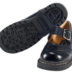 T1002 Brogue Mary Janes Women