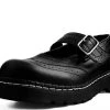T2269 Black TUKskin™ Brogue Mary Jane Women