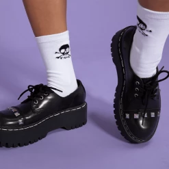 T2297 Black Anarchic Spiked Dino Gibson