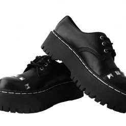 T2297 Black Anarchic Spiked Dino Gibson