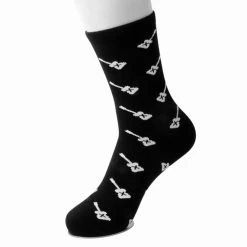 TSK1044 Black Guitars T.U.K. Men’s Sock