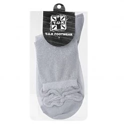 TSK1049 Silver Sparkly Metallic Women’s Sock