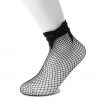 TSK1052 Black Fishnet & Bow Women’s Sock