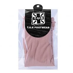 TSK1082 Pink Spandex Crew Sock