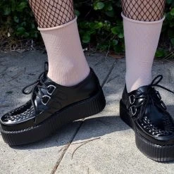 TSK1082 Pink Spandex Crew Sock