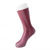 TSK1088 Red Lettuce Trim Lace Sock