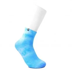 TSK1101 Tie-Dye Women's Light Blue Ankle Sock