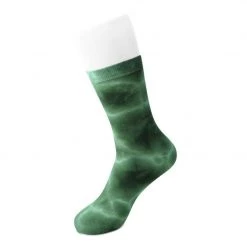 TSK1107 Vegan Tie-Dye Avocado Women's Crew Sock