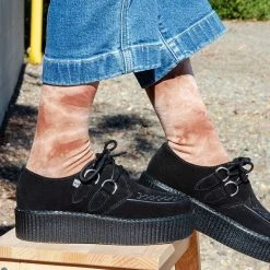 TSK1109 Tie-Dye Chocolate Women's Crew Sock