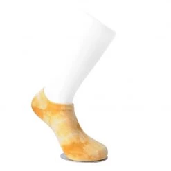 TSK1114 Vegan Tie-Dye Yellow No-Sock