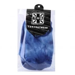 TSK1115 Tie-Dye Blue No-Sock